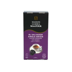 El Salvador Single Origin Coffee Capsules