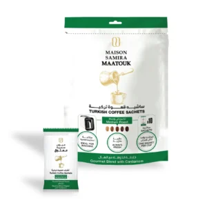 Turkish Coffee Sachets With Cardamom – Medium Roast (Gourmet Blend)