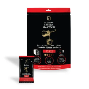 Turkish Coffee Sachets With Cardamom – Dark Roast