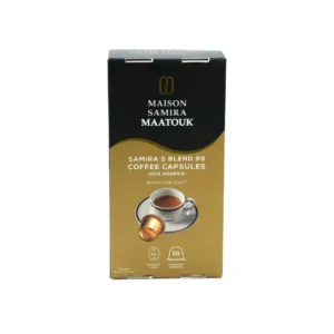 MSM Coffee Capsules Samira Blend Gold 5.5g X 10