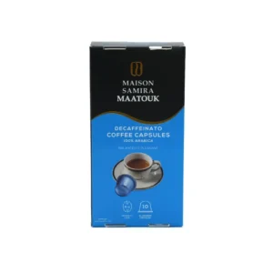 MSM Coffee Capsules Decaffeinated 5.5g X 10