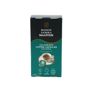 MSM Coffee Capsules Columbian Single Origin 5.5g X 10